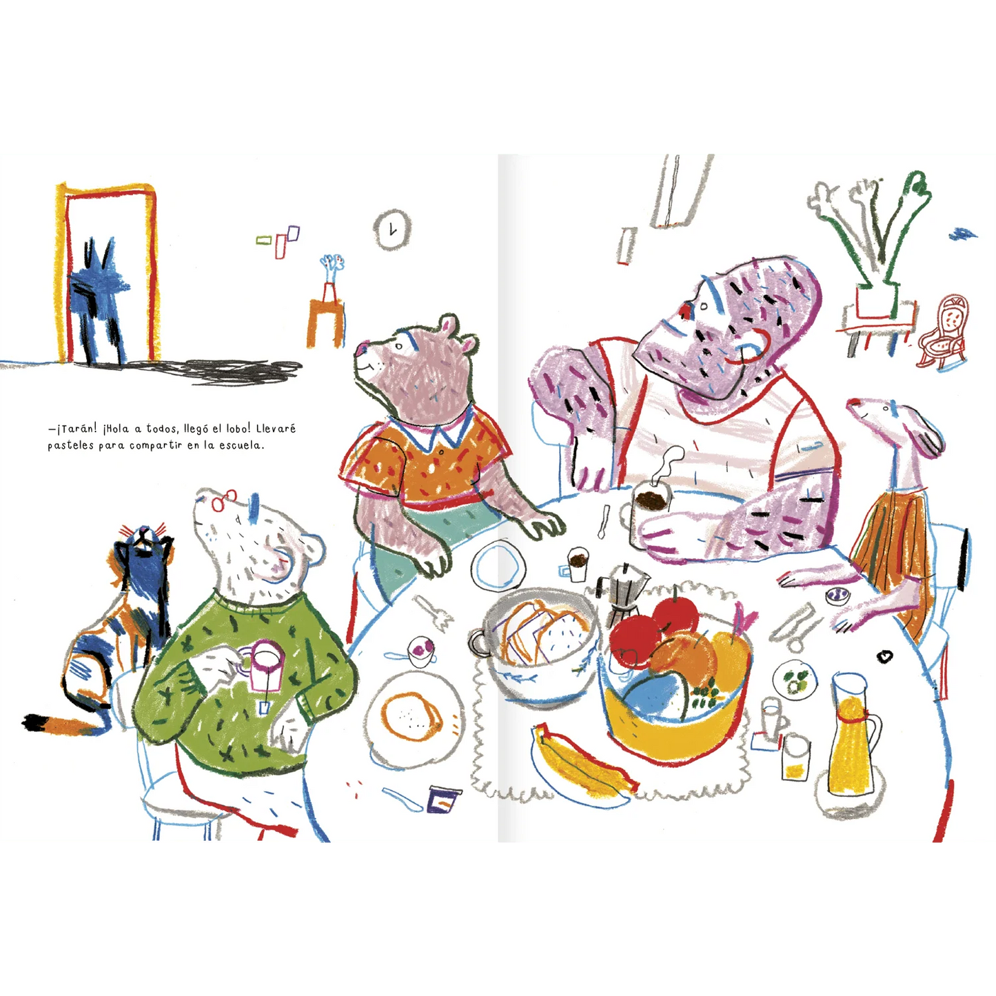 Como un lobo (Reconocer emociones)