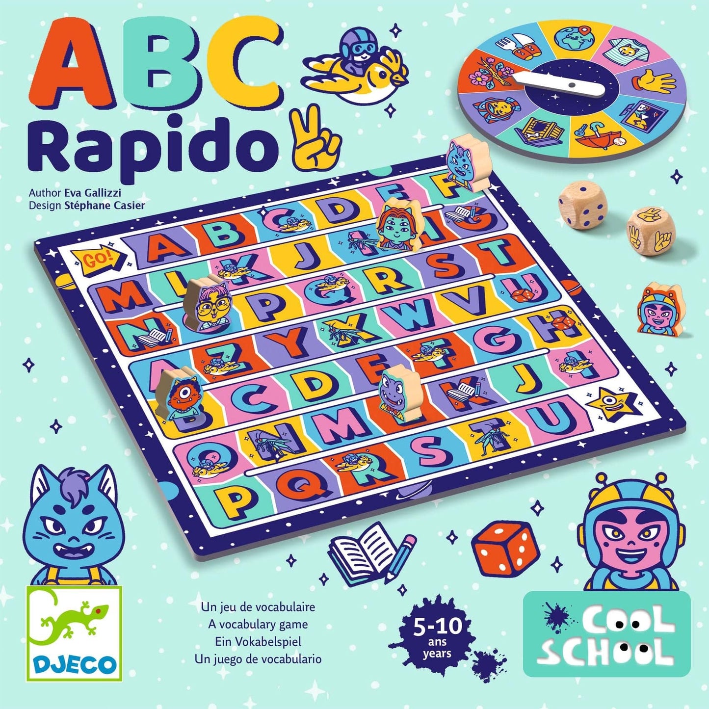 Juego de mesa ABC rapido