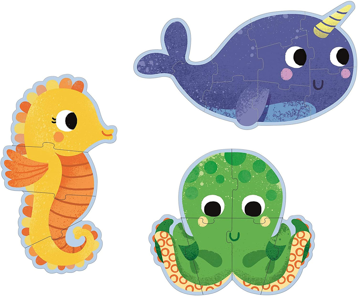 Puzzles Progresivos en el Mar - Djeco