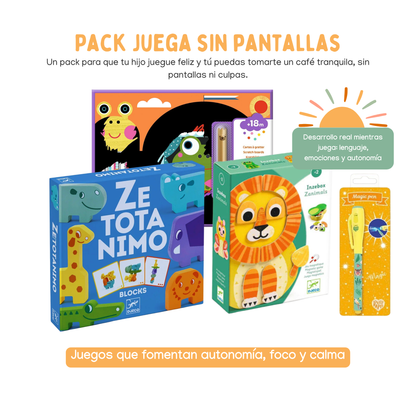 Pack juega sin pantallas