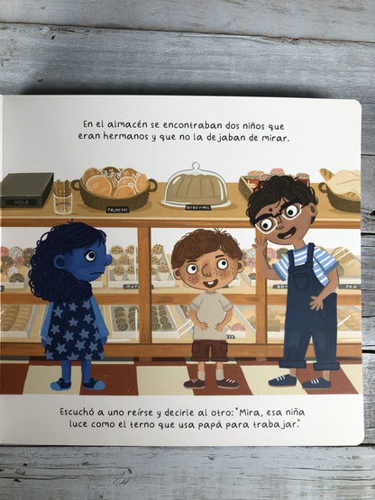Libro Azulada (Inclusión y valorar la diversidad)