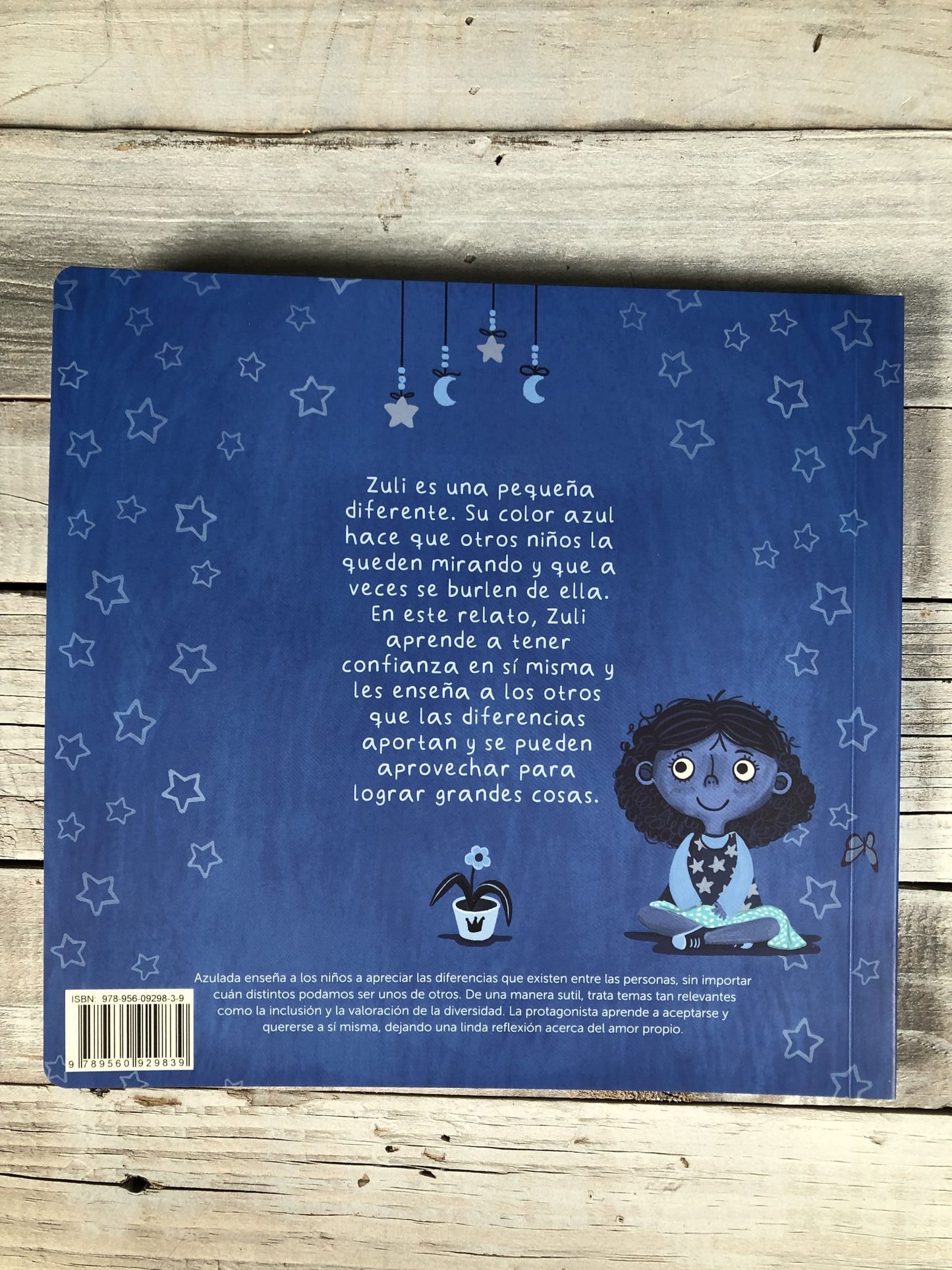 Libro Azulada (Inclusión y valorar la diversidad)