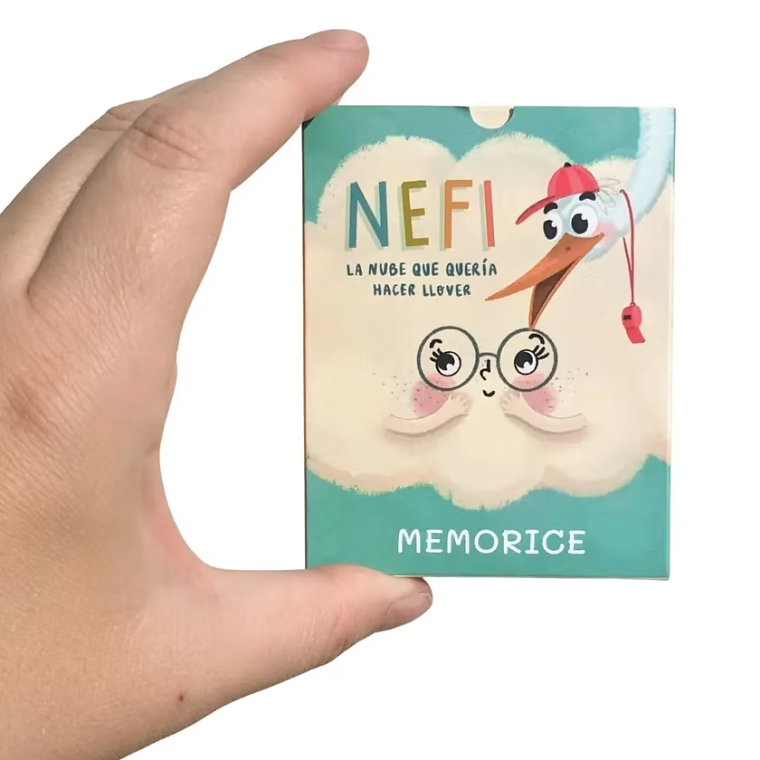 Pack libro nefi + memorice