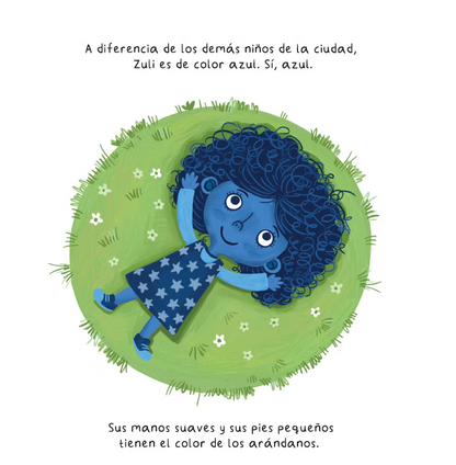 Libro Azulada (Inclusión y valorar la diversidad)