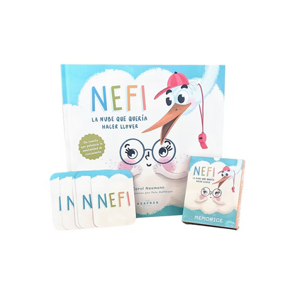 Pack libro nefi + memorice