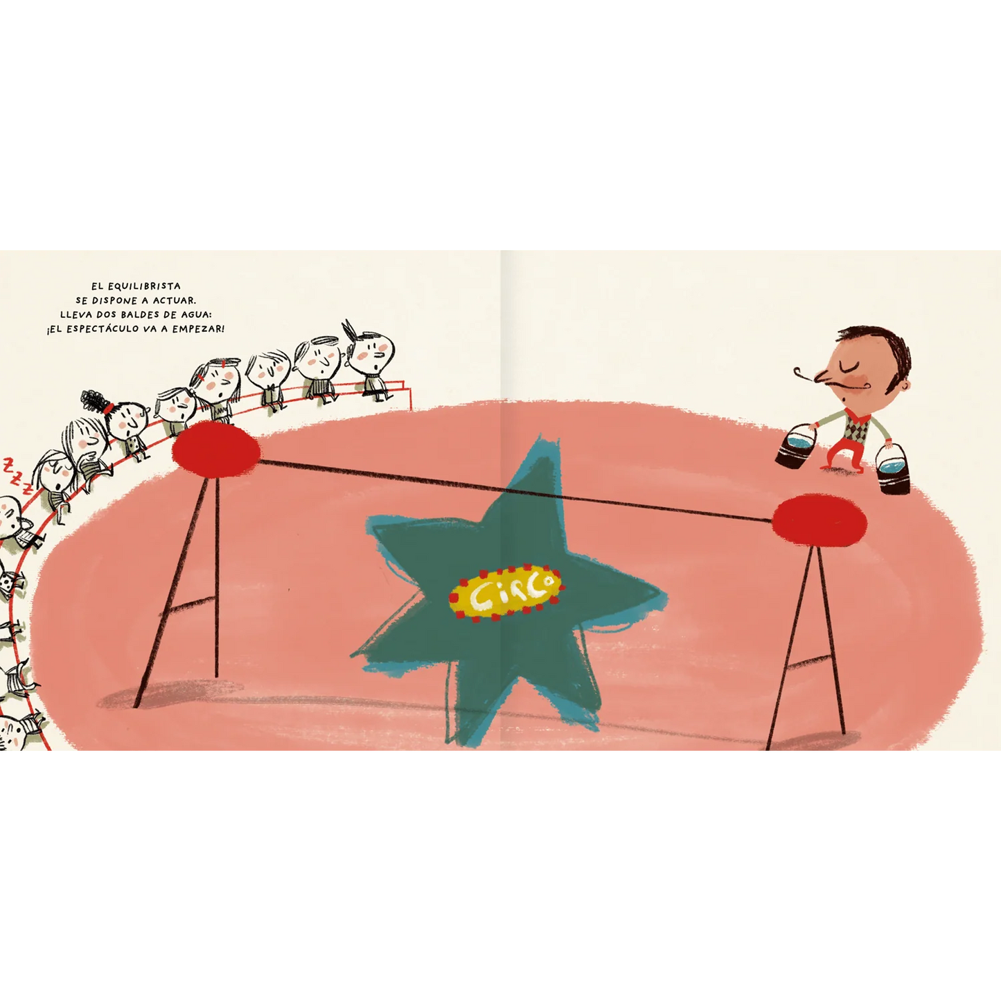 Libro El equilibrista (Hablar sobre equivocarse, pedir perdon y trabajo en equipo)