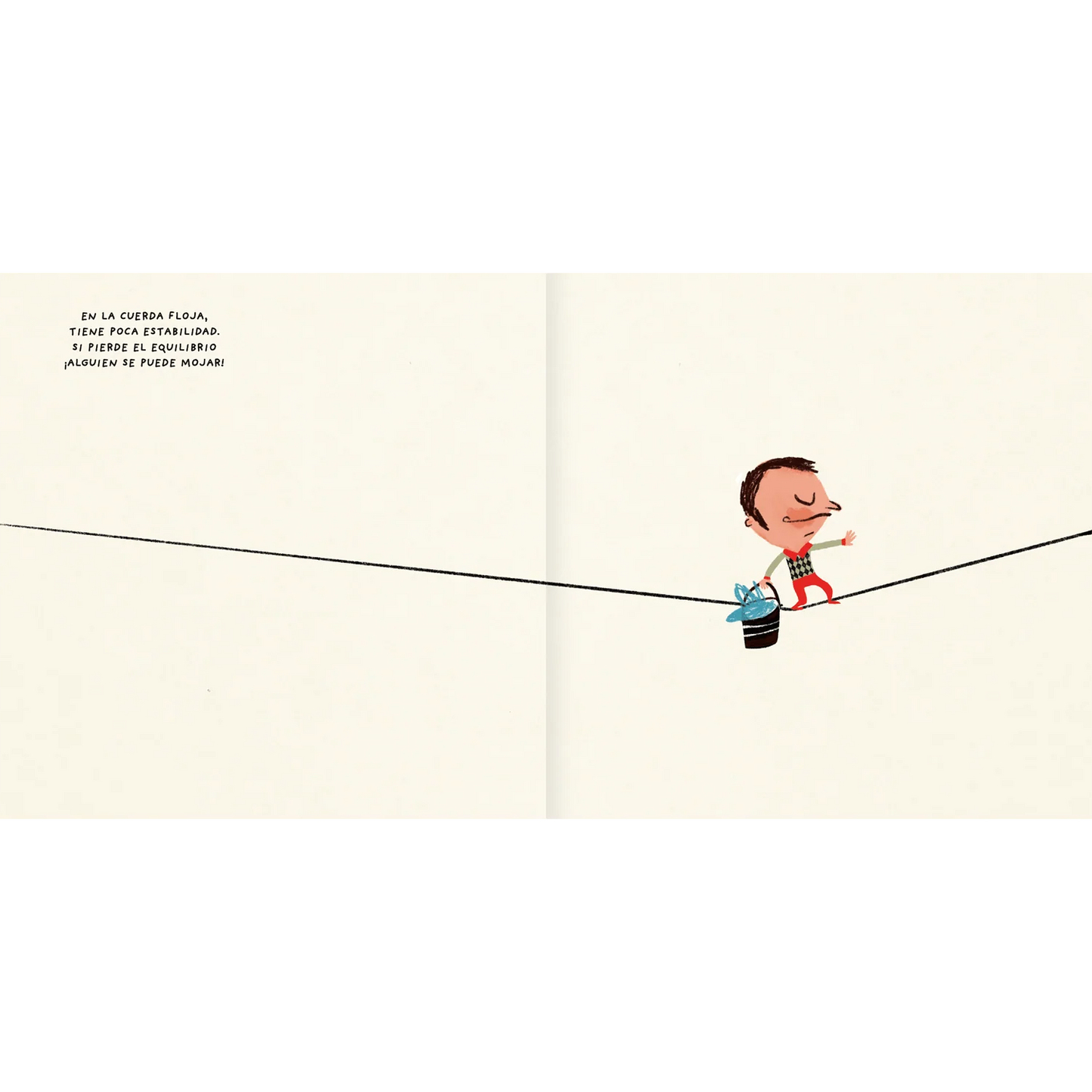 Libro El equilibrista (Hablar sobre equivocarse, pedir perdon y trabajo en equipo)