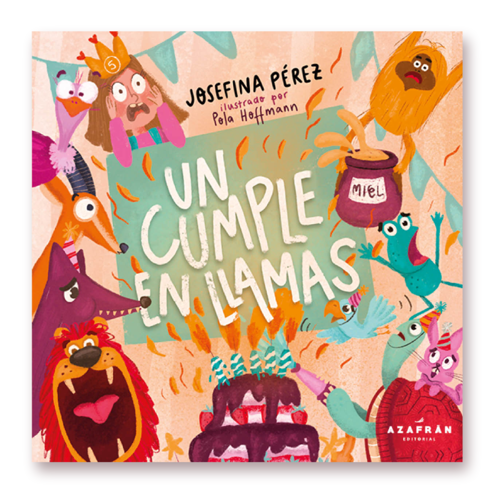 Libro Un cumple en llamas (Relajarse de forma indirecta y entretenida)