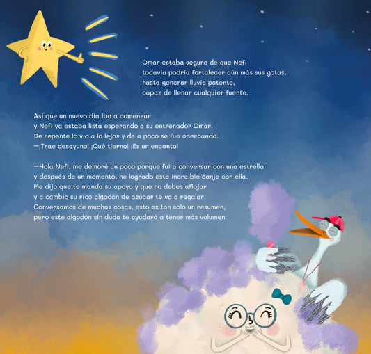 Libro Nefi, la nube que quería hacer llover