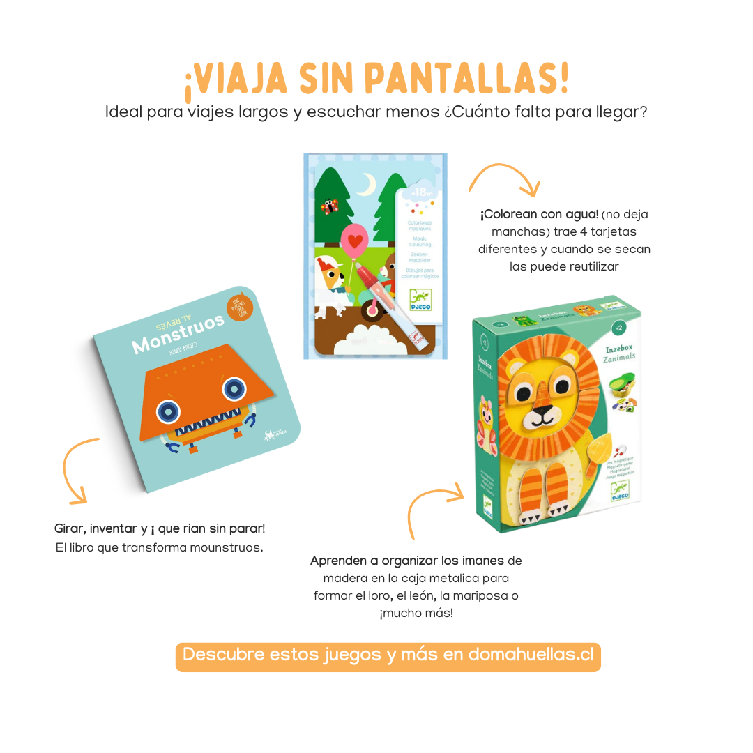 Pack Viaja sin pantallas