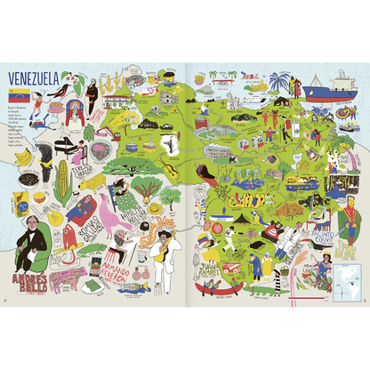 Atlas americano (Identidad de cada país)