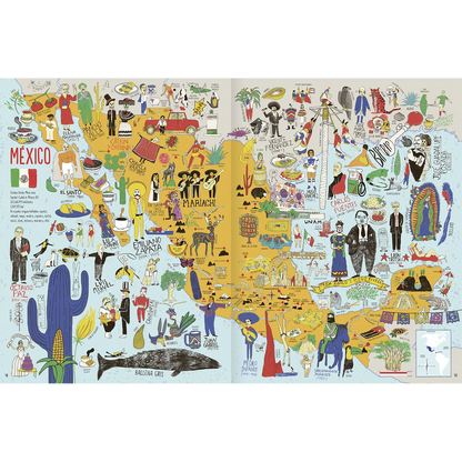 Atlas americano (Identidad de cada país)