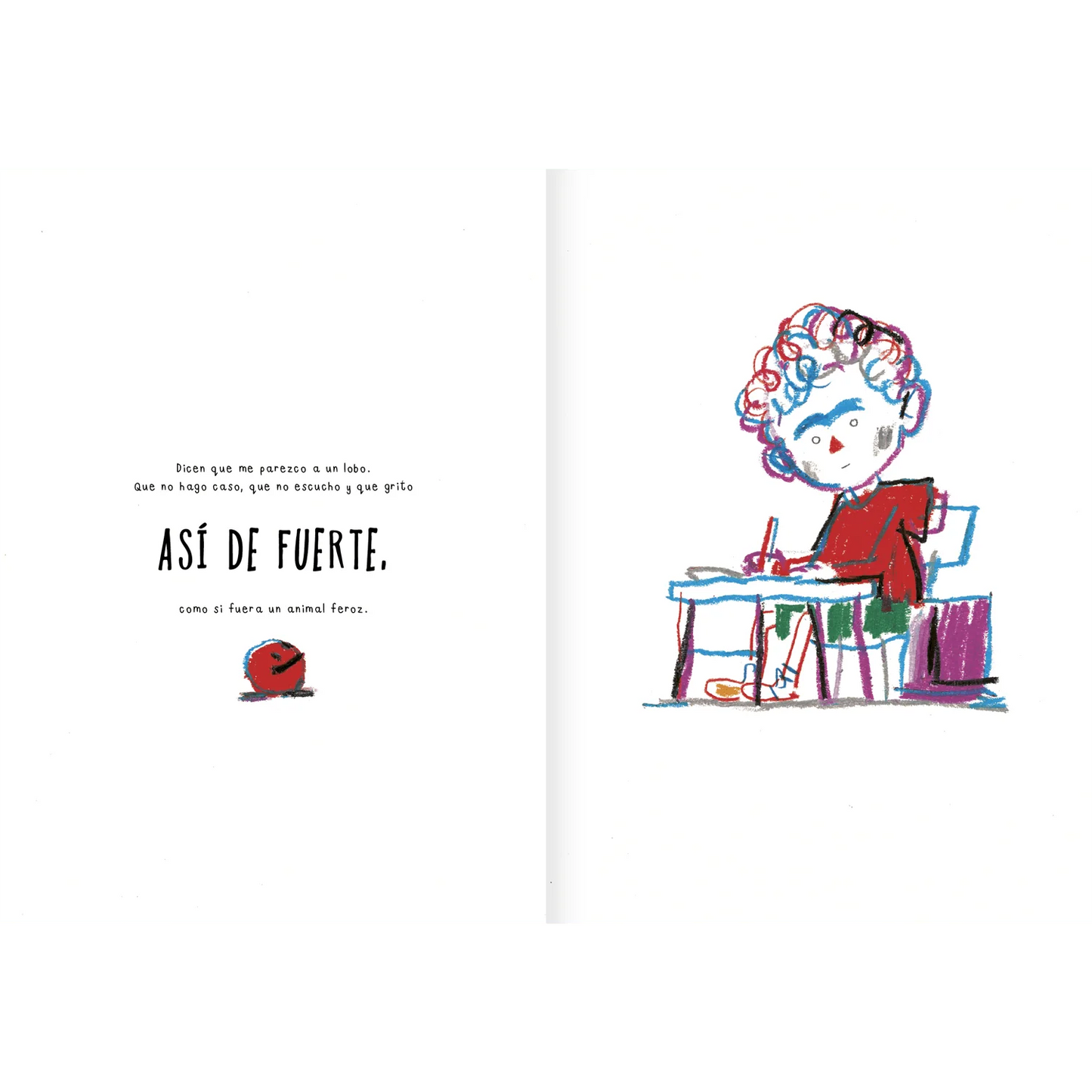 Como un lobo (Reconocer emociones)