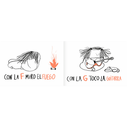 Con las letras (Reconocer letras)