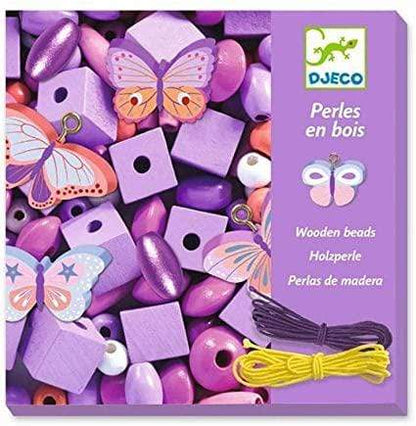 Crea tus joyas: Butterflies Wooden Beads