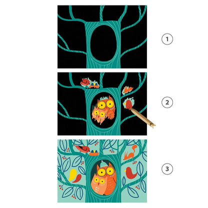 Láminas para Raspar animales (Ayuda a calmarse)