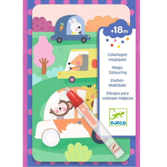 Set de Pintura Mágica Voy de viaje - Design By Djeco