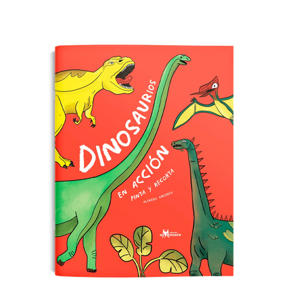 Dinosaurios en acción (Pintar y armar)