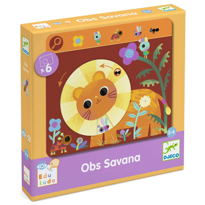 Juego de Observación Savana - Djeco
