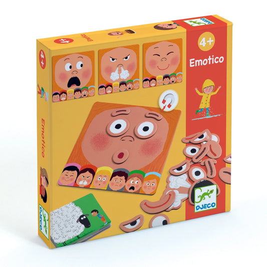 Juego educativo magnético Emotico (reconocer y hablar sobre emociones)