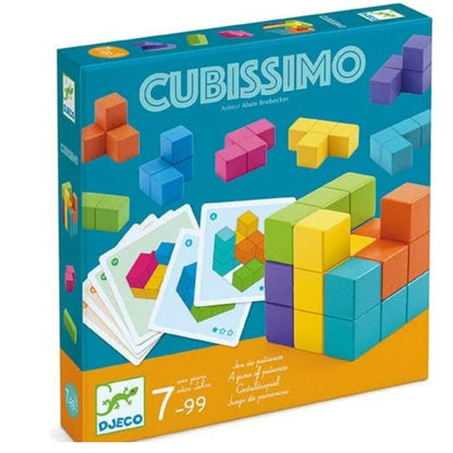 Juego de piezas de madera Cubissimo (Fortalece pensamiento lógico y creatividad)