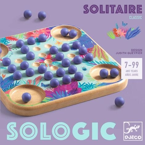 Juego de Mesa Solitario Sologic - Djeco (Desafío lógico)