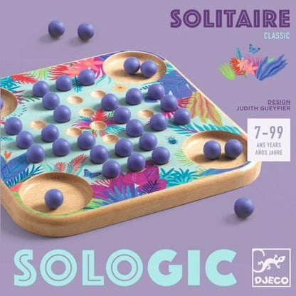 Juego de Mesa Solitario Sologic - Djeco (Desafío lógico)