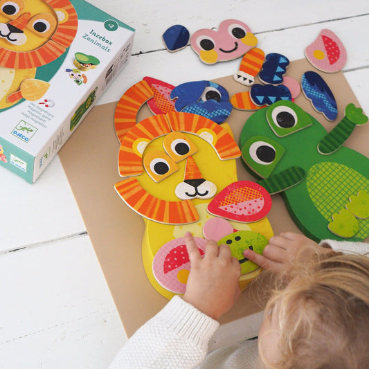 Juego de madera magnético Zanimals - Djeco