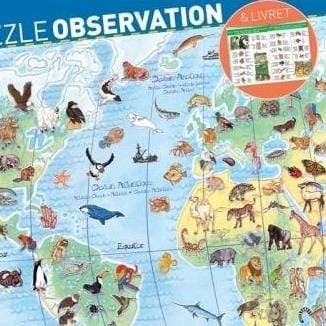 Puzzle Observación Mundo de Animales