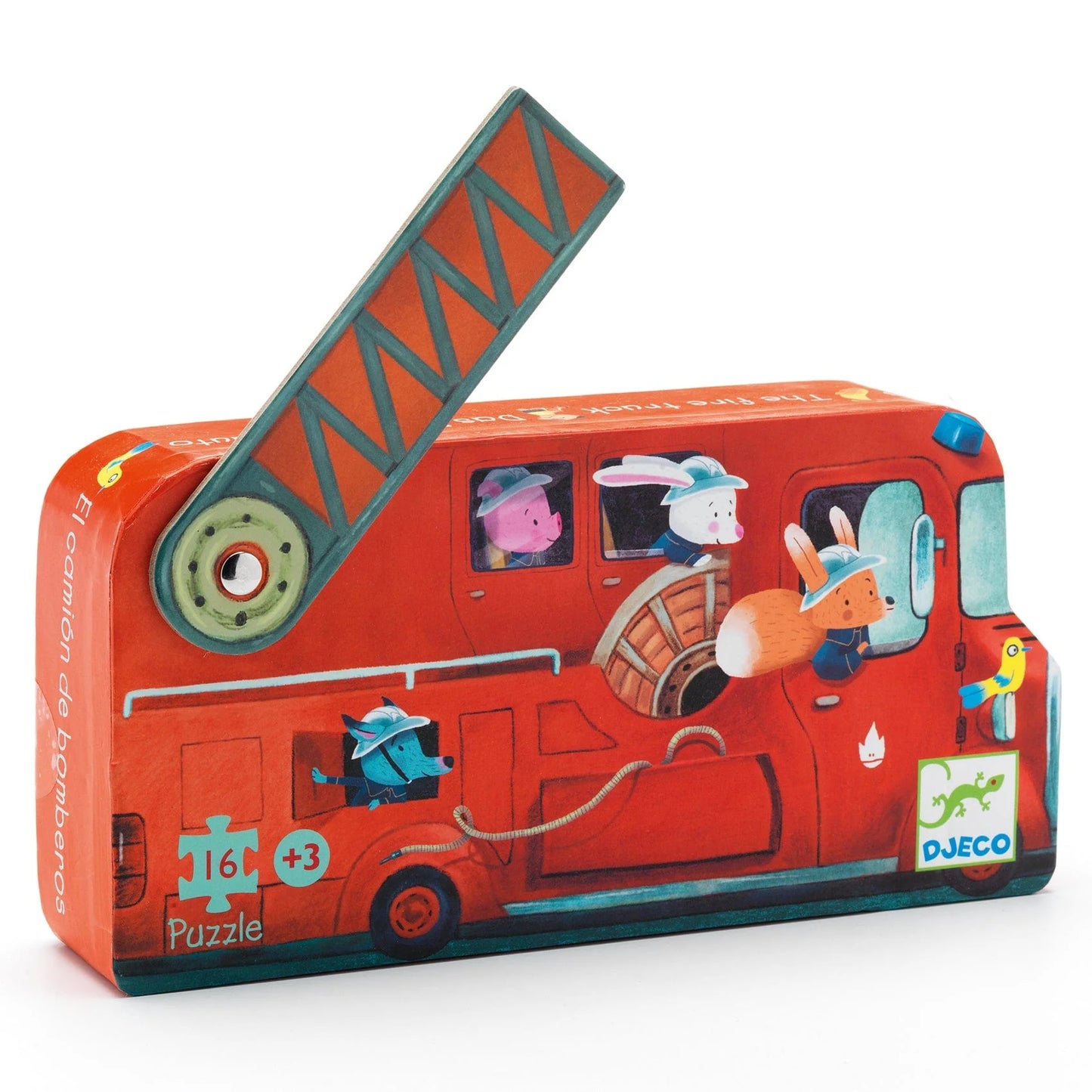Puzzle Bombero 16 piezas
