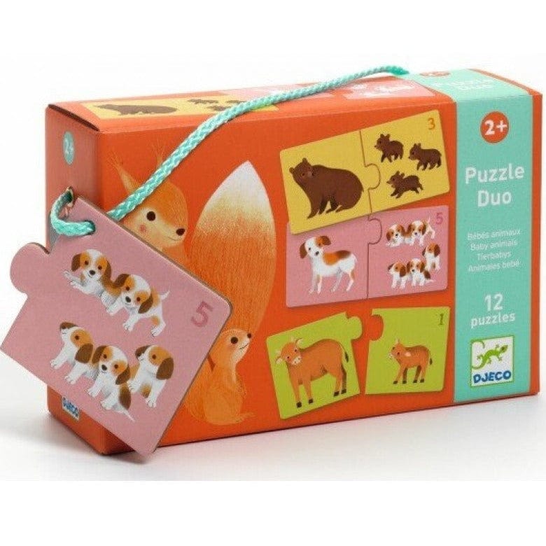 Puzzle Duo Animales Bebé
