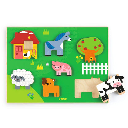 Puzzle Madera la Granja