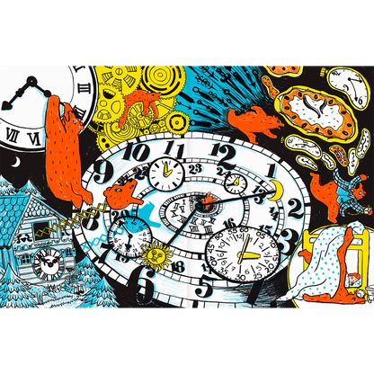 El oso contra el reloj (Ayuda a desarrollar la noción del tiempo, la autonomía y la resolución de problemas.)