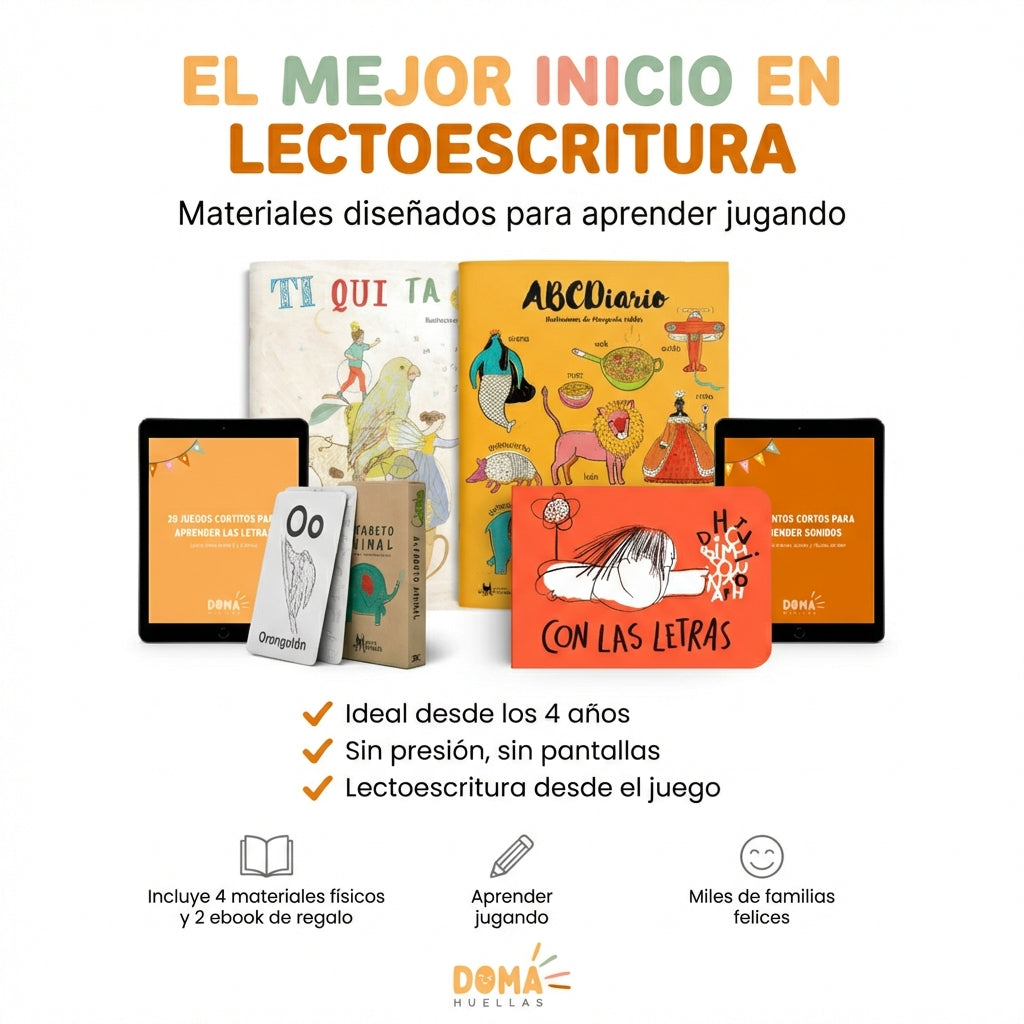 Pack aprendo a leer y a escribir + 2 EBOOKS DE REGALO