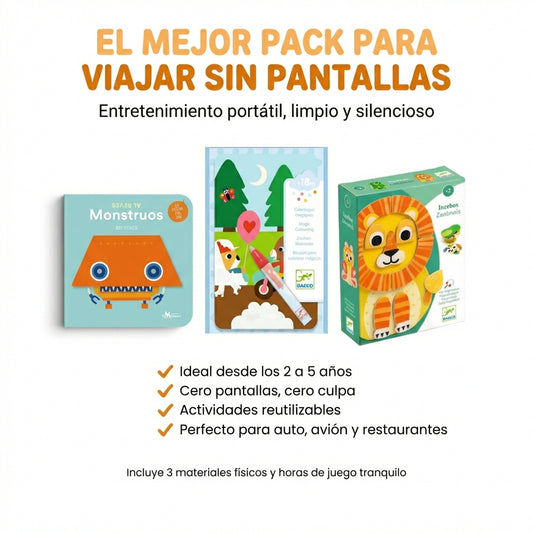 Pack Viaja sin pantallas