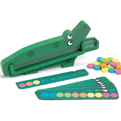 Juego educativo de madera Crococroc (seguir patrones)