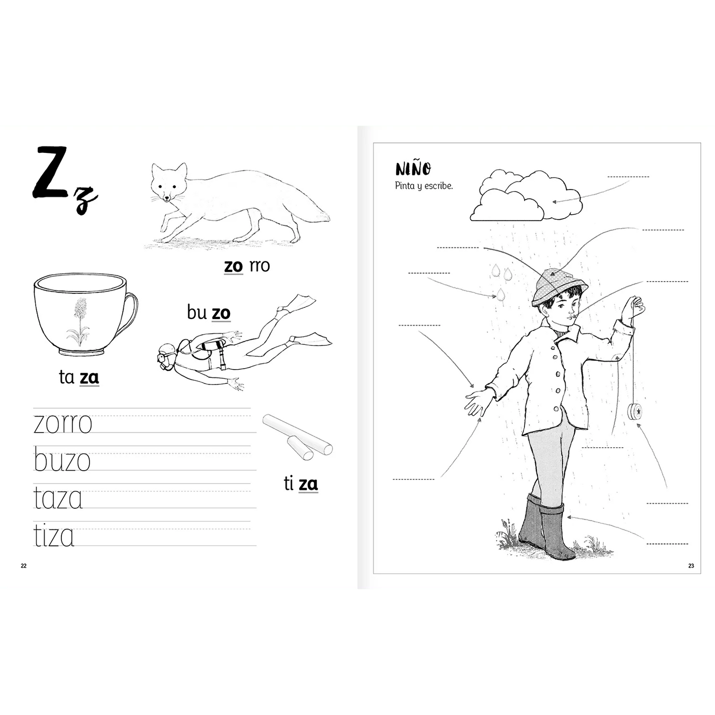 Ti qui ta ca (Practicar lectoescritura)